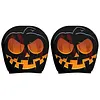 Halloween Headrest Covers Decorative Cushion Cover Automobile Headrest Protector