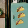 DIY Special Shape Diamond Art Fridge Magnets Sticker Kit (Taco)