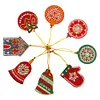 【Limited Stock Sale】8Pcs Christmas Tree-Diamond Painting Pendant