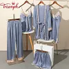 Triumph - 5-częściowa piżama z lodowego jedwabiu