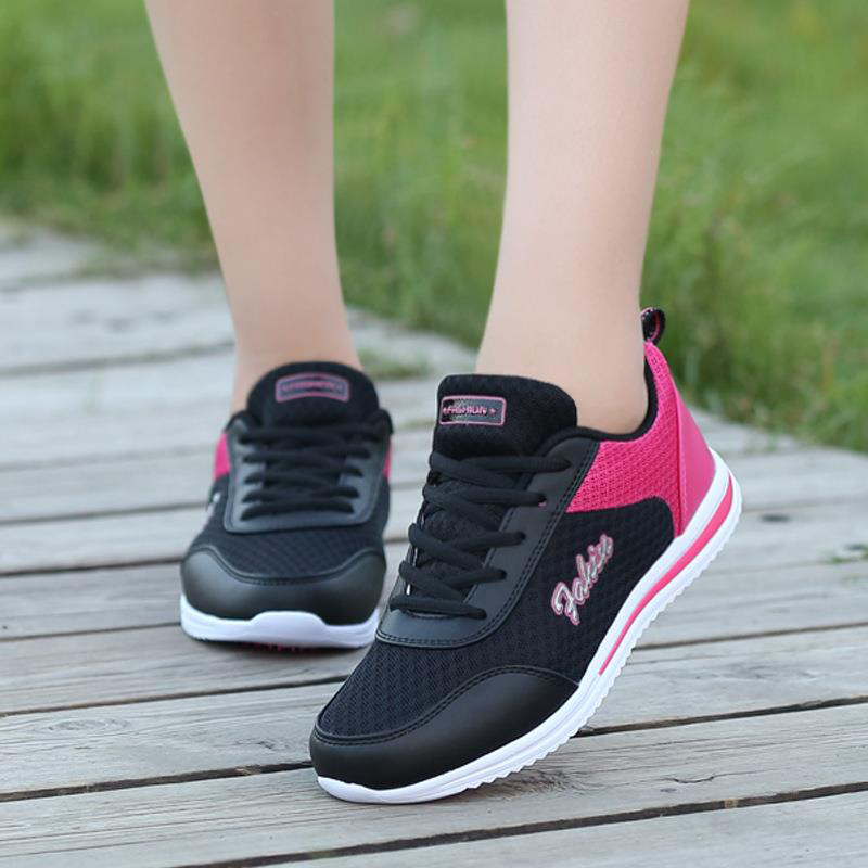 Qengg Women Fashion Sneakers Slip On Women's Sneakers Outdoor Sneakers For Women Plus Size Zapatillas Mujer Ladies Vulcanize Shoes