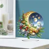 Acrylic Special Shaped Double Sided Effect Christmas Theme Desktop Diamond Art Kit