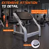 [US Local Warehouse] Fitness Preacher Curl Bench Adjustable Seated Isolated Barbell Dumbbell Biceps Station Workout Bench for Home Gym Fitness Equipment