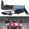 2Pcs/Pair Motorcycle Mirrors Universal 10mm 8mm Wind Wing Side Rearview Mirrors