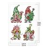 Christmas Dwarf-14CT Counted Cross Stitch Kit(22*30cm)
