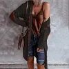 Women's Hooded Sweater Cardigan jacket
