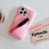 💄Luxury 3D Lipstick Hole Design Silicone Phone Case