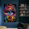 Eye Of  The Flower - Round Drill Diamond Painting - 50*70CM - Large Size