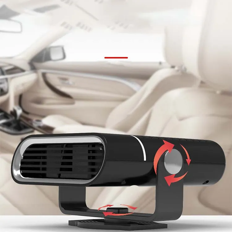📢📢60% DI SCONTO! 🚗 Riscaldatore auto portatile 2-in-1 con rotazione a 360&deg;