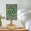 DIY Special Shaped Diamond Painting Wooden Stand LED Lamp Night Light Kit Bedside Small Desk Light Home Decoration Lamp