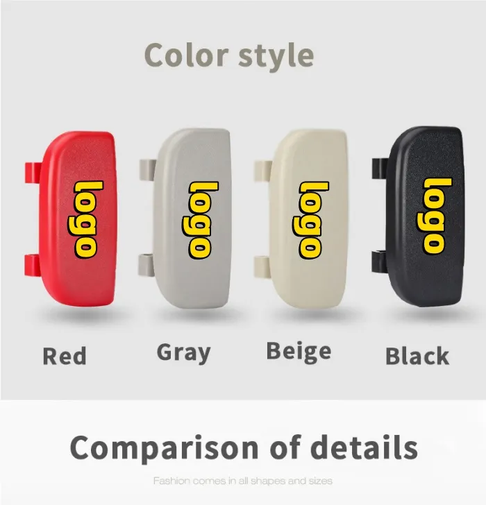 Car glasses case Car glasses clip Magnetic opening and closing