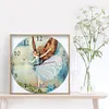 (US Local)DIY Special Shaped Diamond Painting Clock