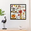 Autumn-14CT Stamped Cross Stitch Kit(26x27cm)