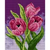Tulips-11CT Stamped Cross Stitch 40*50cm/15.75*19.69in