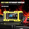 12V6A Car Battery Charger Fast Charge LCD Display Pulse Full Intelligent Charger