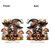 Acrylic Special Shaped Halloween Table Top Diamond Painting Ornament Kit