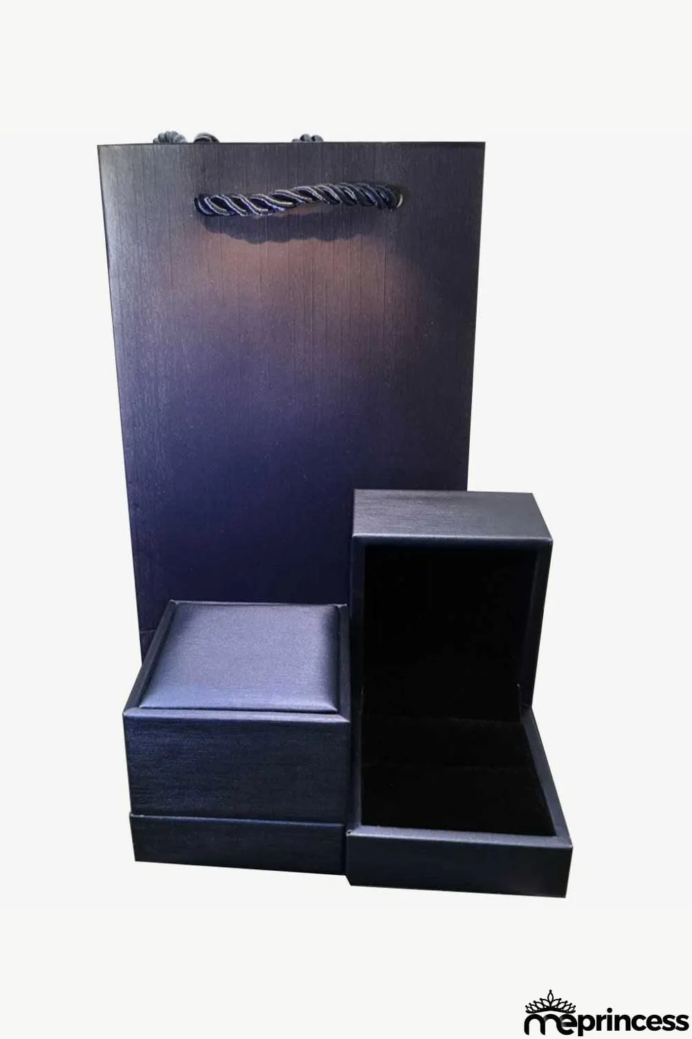 Sterling Silver Square Moissanite Ring