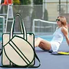 Tennis Tote Bag Large Tennis Bag Sports Handbag Pickleball Bag for Men and Women