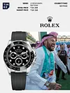 Rolex Cosmograph Daytona White Gold Mens Watch-116519LN Black Diamond Oysterflex