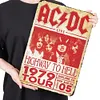 [Big Size]AC/DC - Vintage Metal Signs - 30*40cm - Music