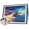 Galloping Horse-Paint By Numbers Acrylic Painting 40*30CM