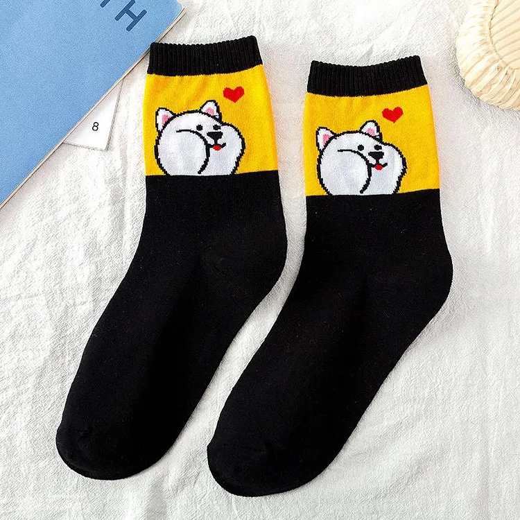 Cartton Anmial Sports Socks