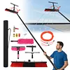 [US Local Warehouse] Solar Panel Cleaner Extendable Solar Panel Washing Tool for Solar Panel Roof Car