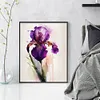 Iris Flower-11CT Stamped Cross Stitch 40*50cm