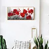 (US Local)Poppy-Paint By Numbers Kit(80x40cm)