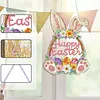 Easter Rabbit DIY Acrylic Special Shape Drill Diamond Art Hanging Decor Kits