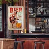 (Multi Style)Beer Girl - Vintage Metal Signs - 20*30cm