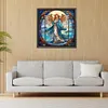 Madonna Fairy Glass Painting-Paint by Numbers Acrylic Painting 50*50CM