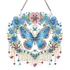 Diamond Painting Acrylic Streamer Butterfly Pendant for Wall Window