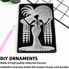 (US Local)50-Page A5 Queen Diamond Painting Notebook for Adult Holiday Birthday Gift