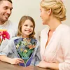 3D Paper Pop Up Flower Bouquet Greeting Card Postcard (Heaven Bird)