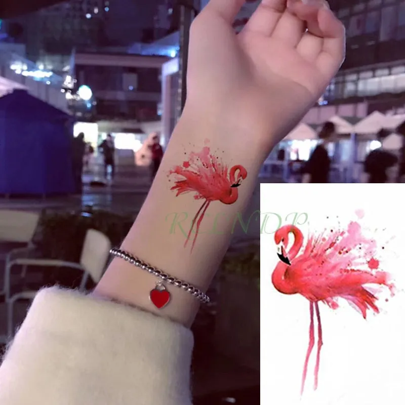 Waterproof Temporary Tattoo cute squirrel fox dog rabbit owl Cat animal fake tatto stickers flash tatoo for kids girl women lady