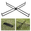 Foldable Cooler Stand Portable Storage Bin Ice Bucket Holder Trash Bag Bracket