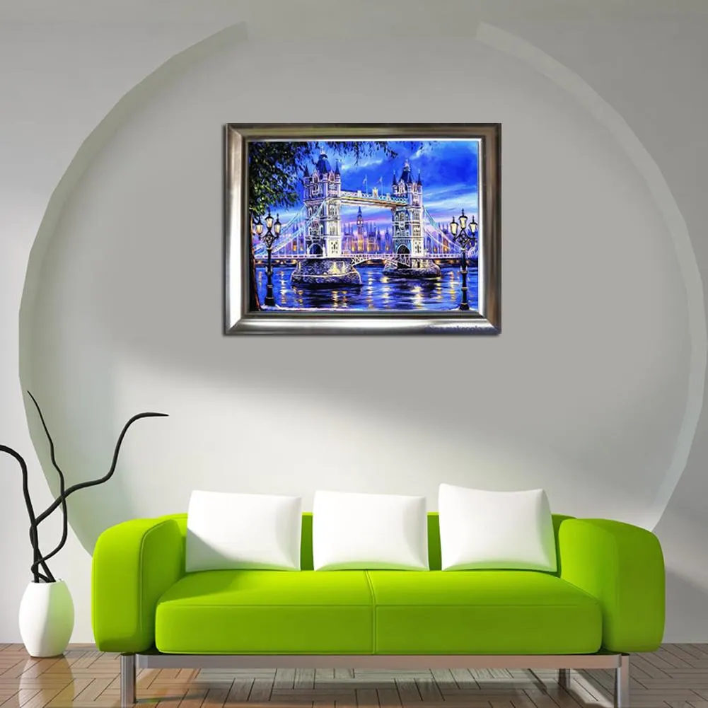 Diamond Painting - Full Round Drill - Tower Bridge
