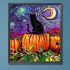 【Limited Stock Sale】Abstract Cat-Paint by Numbers Acrylic Painting 45*40CM