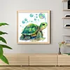 Turtle - 18CT Stamped Cross Stitch 20*20cm/7.87*7.87in