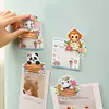 6Pcs Sunflower Animals Diamond Painting Fridge Magnet Diamond Art Magnets Decals Kit