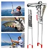 Adjustable Fishing Rod Bracket Telescopic Spring Fish Pole Bracket Fishing Tools