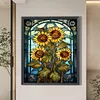 【Limited Stock Sale】（Big Size)Sunflower Glass Painting-Paint by Numbers Acrylic Painting 50*60CM