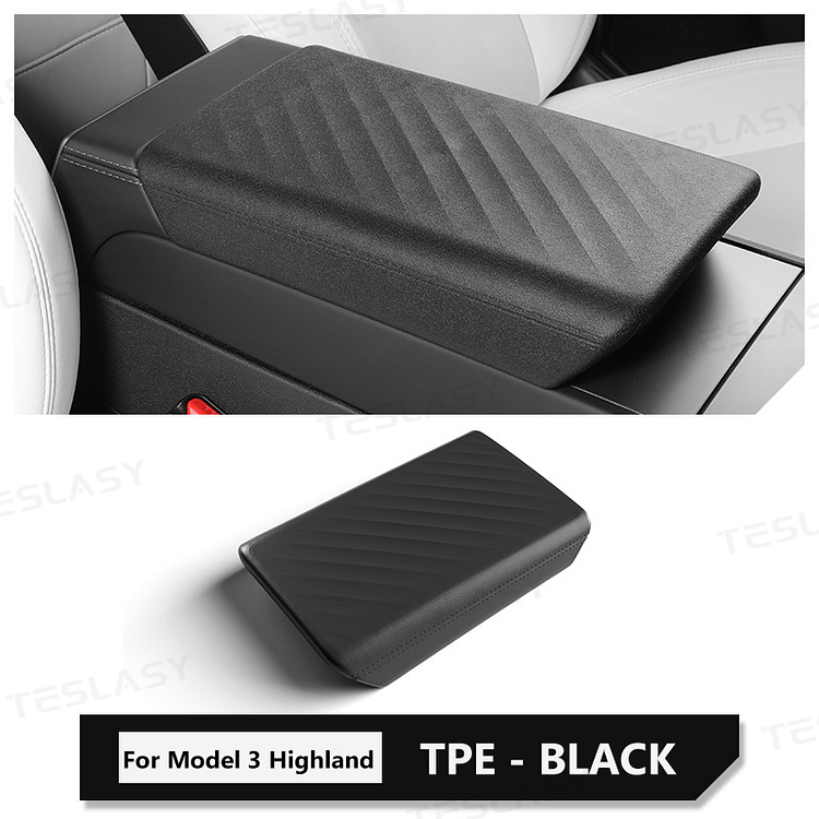 Tesla Model 3 Highland TPE Center Console Armrest Box Protector Cover