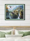 (US Local)Scenery-11CT Stamped Cross Stitch Kit(65x50cm)