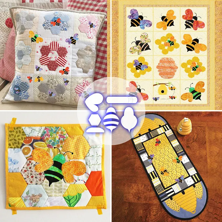 Cute Little Bee Template