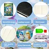 (US Local)Bird Special Shaped A5 5D DIY Diamond Art Painting Notebook Kit for Friends