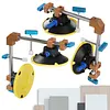 [US Local Warehouse] 2 Pack 90 Degree Stone Seam Joiner with Suction Cup for Marble Slab Installation