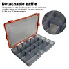 Fishing Tackle Box Fishing Lure Bait Organizer Box Waterproof for Fishing Lovers