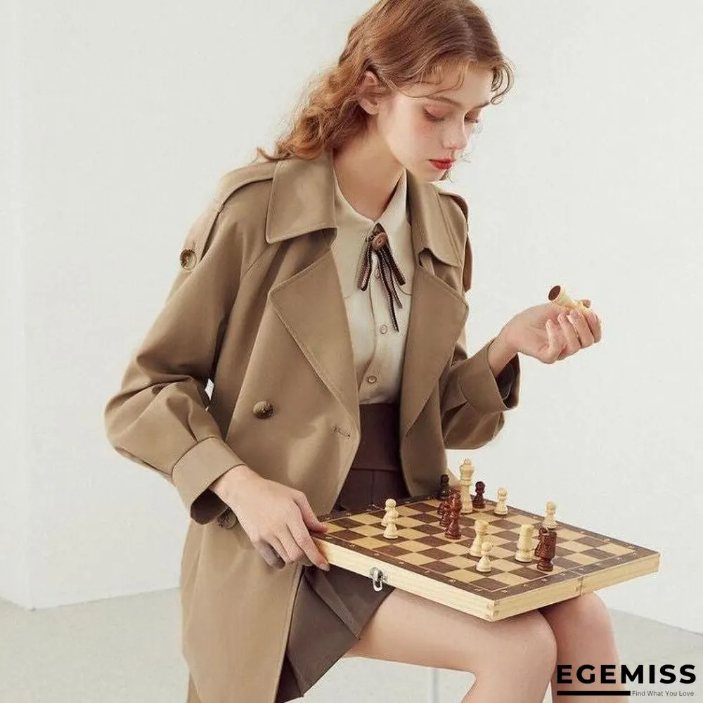 Coat Women's Long Temperament Flowing Coat | EGEMISS